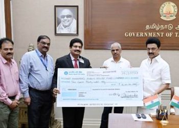 एनएलसी इंडिया लिमिटेड ने तमिलनाडु के बाढ़ प्रभावित लोगों के लिए मुख्यमंत्री राहत कोष में 4.30 करोड़ रुपये का योगदान दिया