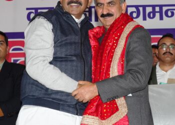 जल शक्ति विभाग में भरे जाएंगे 10 हजार पद : मुख्यमंत्री ठाकुर सुखविंदर सिंह सुक्खू