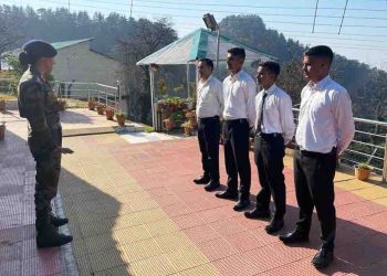 हिमाचल प्रदेश के चार नौजवान भारतीय सेना में भर्ती होकर प्रशिक्षण के लिए रवाना
