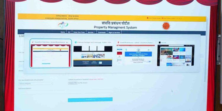 Grievances Redressal Online Portal launched in Chandigarh