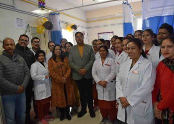सिविल अस्पताल पालमपुर में नयें भवन में प्रसूति कक्ष और अस्पताल किचन का शुभारंभ