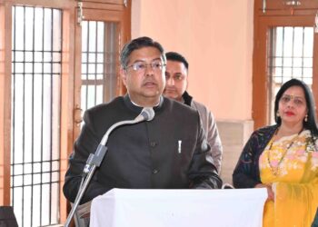 Dharamshala : सीपीएस ने किया राय बहादुर जोधामल कुठियाला की प्रतिमा का अनावरण