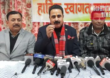 कांग्रेस के कोषाध्यक्ष डा राजेश ने भाजपा के राष्ट्रीय अध्यक्ष जेपी नड्डा की रैली पर साधा निशाना