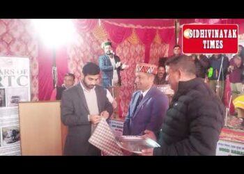 धर्मशाला जिला मुख्यालय स्थित बस अडडा में एचआरटीसी के 5 दशक पूरे होने पर कार्यक्रम आयोजित