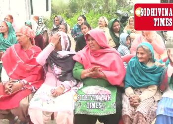 गांव चलो अभियान कार्यक्रम में पहुंचे केंद्रीय मंत्री अनुराग