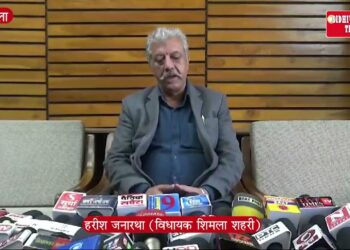 122 करोड़ से चौड़ी होगी शिमला शहर की सड़कें , ट्रैफिक से मिलेगी निजात,  : हरीश जनारथा (विधायक शिमला शहरी)