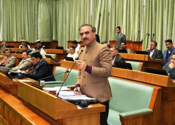 सुक्खू सरकार ने सदन में पेश किया 10307 करोड़ 59 लाख का अनुपुरक बजट