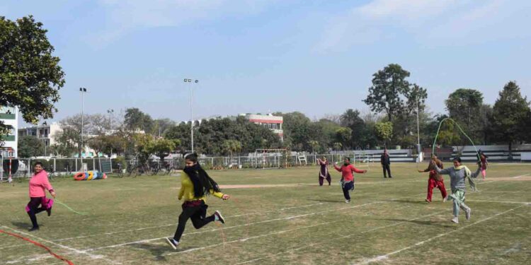 St. Xavier’s Sr. Sec. School, Chandigarh organized Staff Annual Athletic meet