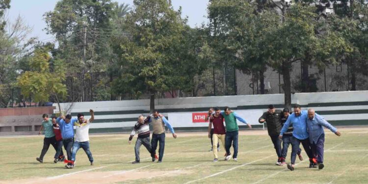 St. Xavier’s Sr. Sec. School, Chandigarh organized Staff Annual Athletic meet