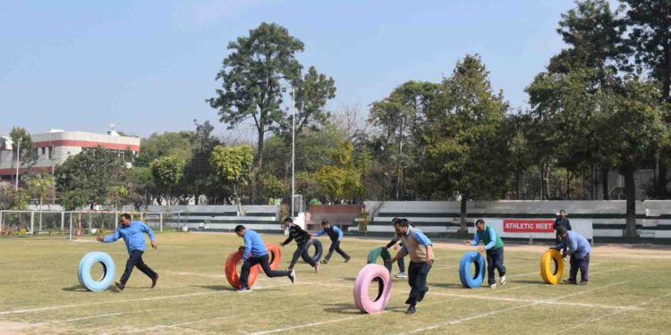St. Xavier’s Sr. Sec. School, Chandigarh organized Staff Annual Athletic meet