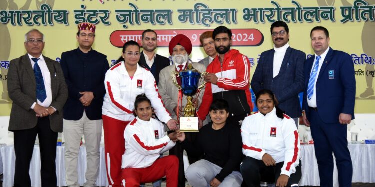 शिवाजी विवि की आरती ने जीता सर्वश्रेष्ठ भारोत्तोलक का खिताब