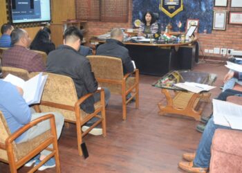 सूखे व गीले अपशिष्ट के उचित प्रबंधन के लिए करें उचित व्यवस्था -उपायुक्त तोरुल एस रवीश