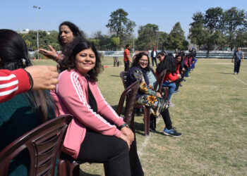 School Sports : St. Xavier’s Senior Secondary School, Chandigarh held its Annual Athletic Meet for Teachers