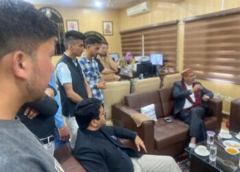 अखिल भारतीय विद्यार्थी परिषद द्वारा केंद्रीय विश्वविद्यालय के कुछ मांगों को लेकर कुलपति का घेराव किया