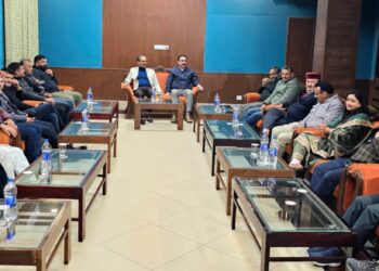 भाजपा विधायक दल की बैठक विधायक विपिन सिंह परमार की अध्यक्षता में हुई।