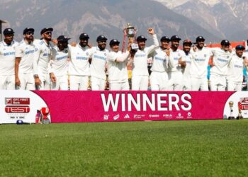 India consecutive series wins