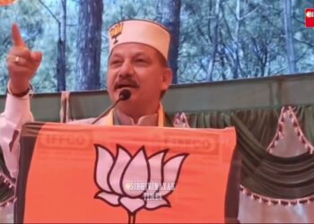 भारतीय जनता पार्टी के स्थापना दिवस पर कुठेडा में कार्यक्रम का आयोजन किया गया ।