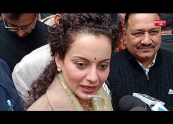 तिब्बती धर्मगुरु दलाईलामा से मिली अभिनेत्री व भाजपा मंडी संसदीय क्षेत्र की प्रत्याशी कंगना रनोत