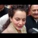 तिब्बती धर्मगुरु दलाईलामा से मिली अभिनेत्री व भाजपा मंडी संसदीय क्षेत्र की प्रत्याशी कंगना रनोत