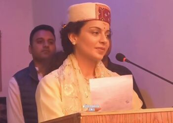 धर्मशाला टँग में एक साथ दिखे कंगना और राजीव, लोकसभा की चारो सीटों पर जीत का किया दावा