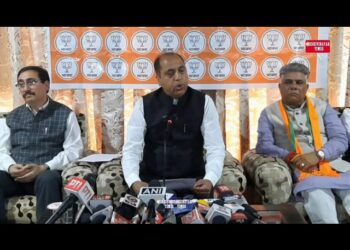 जयराम ठाकुर ने कहा संकल्प पत्र लक्ष्य 5 वर्षों का नही 2047 के मजूबत भारत का