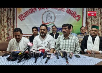 हिमाचल प्रदेश सरकार और महासचिव भवानी सिंह पठानिया ने धर्मशाला में जय राम ठाकुर पर किया पलटवार