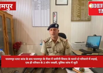 पालमपुर के मेंजा में जमीनी विवाद के चलते दो परिवारो में लड़ाई