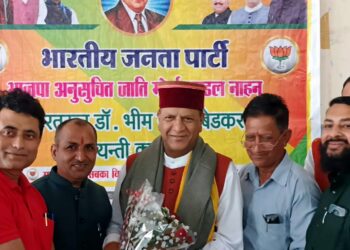 मोदी सरकार में वंचितों की सेवा सर्वोपरि : बिंदल