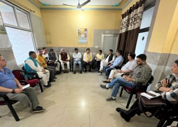 धर्मशाला में पन्ना प्रमुख सम्मेलन को लेकर बनाई रणनीति