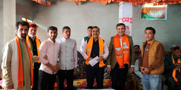 आपदा राशि में कांग्रेस पार्टी ने की बंदरबाट : कश्यप