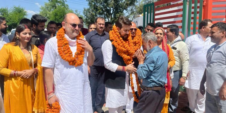 कांग्रेस ने बाबा साहेब को प्रताड़ित,अपमानित किया,उन्हें राजनैतिक रूप से ख़त्म किया: अनुराग ठाकुर