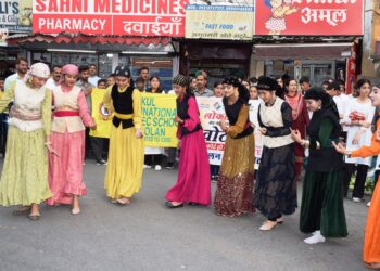 ‘वोट करो, मतदान करो सब लोग’ गीत से मतदान के लिए किया प्रेरित