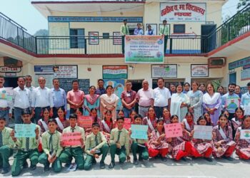 स्वीप के तहत मंज्याठ क्षेत्र में मतदाता को किया जागरूक