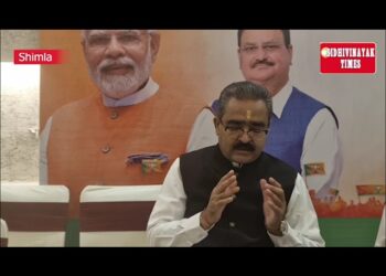 जसवां:परागपुर :  पूर्व उद्योग एवम परिवहन मंत्री बिक्रम सिंह ठाकुर के वर्तमान विधायक विक्रम ठाकुर के साथ सिद्धिविनायक टाइम्स की सीधी बातचीत