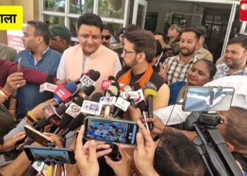 लोकसभा में जीत का  चौका और विधानसभा में छक्का लगायेगी भाजपा -अनुराग ठाकुर