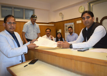 कांगड़ा-चंबा संसदीय क्षेत्र के लिए चार प्रत्याशियों ने दाखिल किया नामांकन