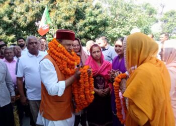 कांग्रेस सरकार का काम केंद्र के सकारात्मक एजेंडो को बाधित करना :- राजीव बिंदल