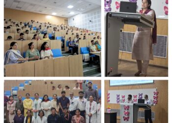 विश्व लुपस दिवस पर जागरूकता कार्यक्रम एवं पोस्ट्र मेकिंग गतिविधि का आयोजन