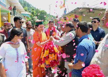 प्रधानमंत्री मोदी के नेतृत्व में युवाओं, महिलाओं व देश के हर वर्ग आगे बढ़ने के अवसर : कंगना रंनौत