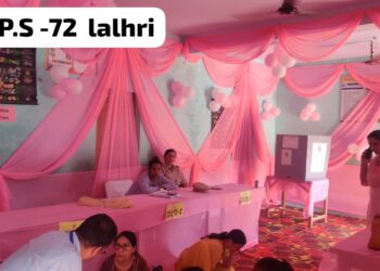 लोकतंत्र के पर्व को आकर्षक अंदाज में सजे पोलिंग बूथ