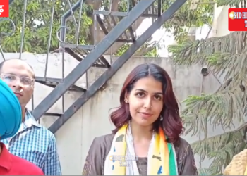 मेनका तिवारी ने चंडीगढ़ में मांगे वोट