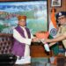 DGP अतुल वर्मा ने राजभवन में राज्यपाल शिव प्रताप शुक्ल से की शिष्टाचार भेंट