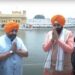 मुख्यमंत्री सिंह ने अमृतसर स्थित स्वर्ण मंदिर श्री दरबार साहिब में टेका मत्था