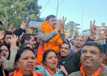 कश्यप की जीत में सोलन बना सरताज, जिले से मिली 52106 मतों की लीड