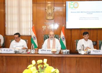 अमित शाह ने बाढ़ प्रबंधन की समीक्षा के लिए दिल्ली में की उच्चस्तरीय बैठक