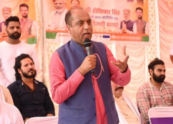 देहरा का चेहरा हैं धरतीपुत्र होशियार सिंह, तीसरी बार भी मिलेगा जनता का आशीर्वाद : जयराम