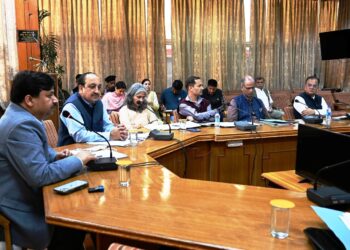 महीने में दो बार होगा हाइड्रो प्रोजेक्ट का निरीक्षण : अनुपम कश्यप