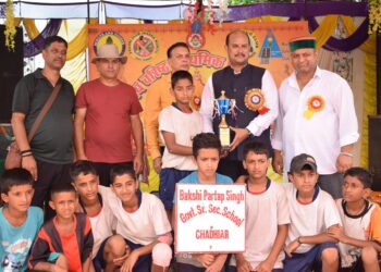 खेल गतिविधियों से विद्यार्थियों का शारीरिक विकास होता : यादविंदर गोमा