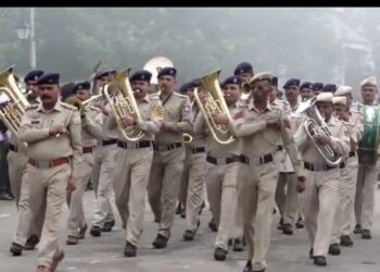 स्वतंत्रता दिवस के अवसर पर शिमला के रिज़ मैदान में एसपी के देख रेख में हुआ परेड रिहर्सल