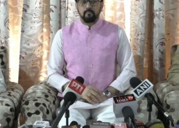 अनुराग ठाकुर ने कहा हिमाचल में इस साल 16 लाख लोगो को भरतीय जानता पार्टी से जोड़ने का लक्ष्य हैं